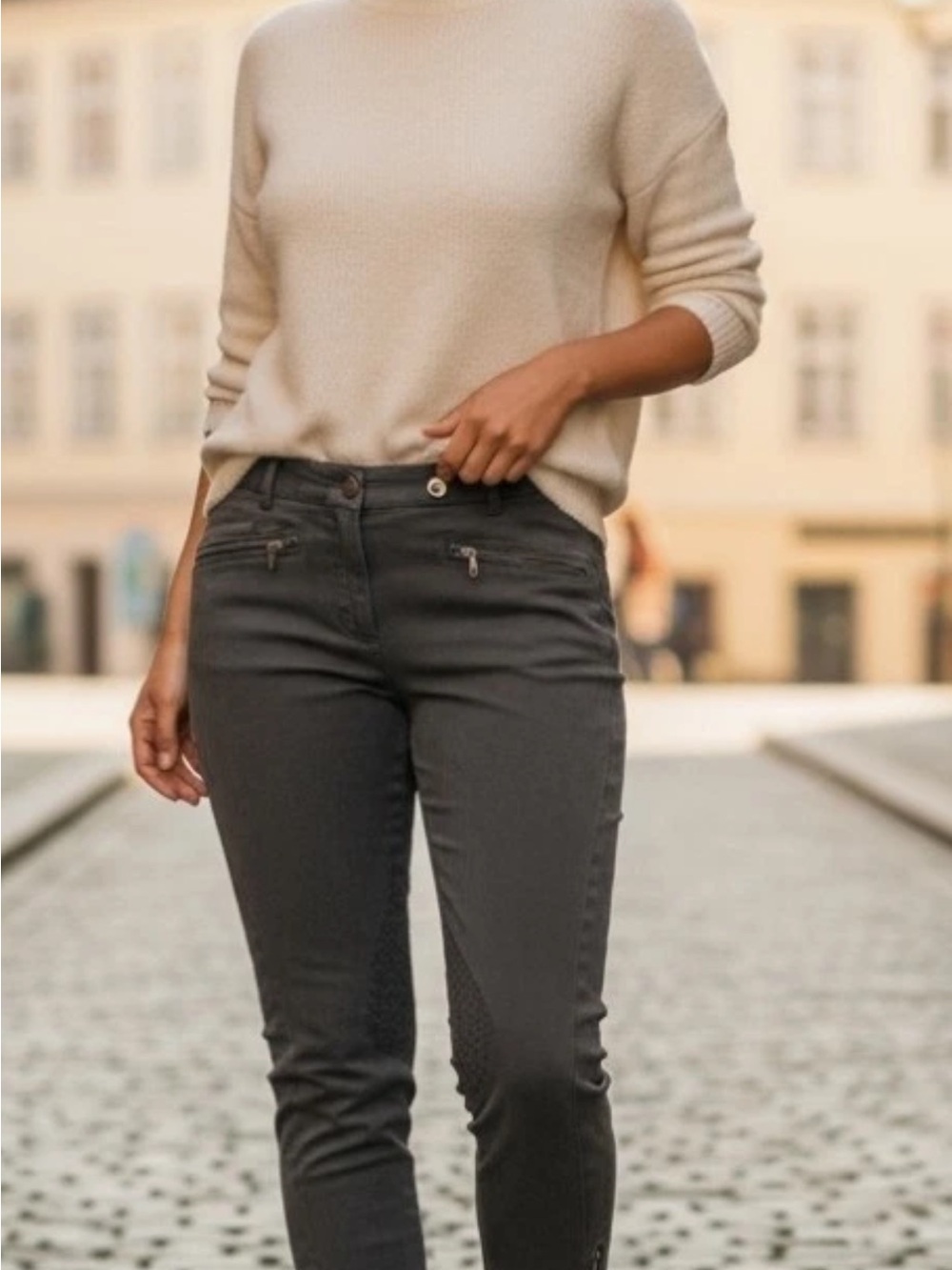 Loro Piana Black Tailored Trousers